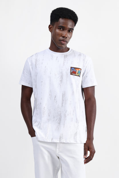 EMBROIDERED OVERSIZED T-SHIRT