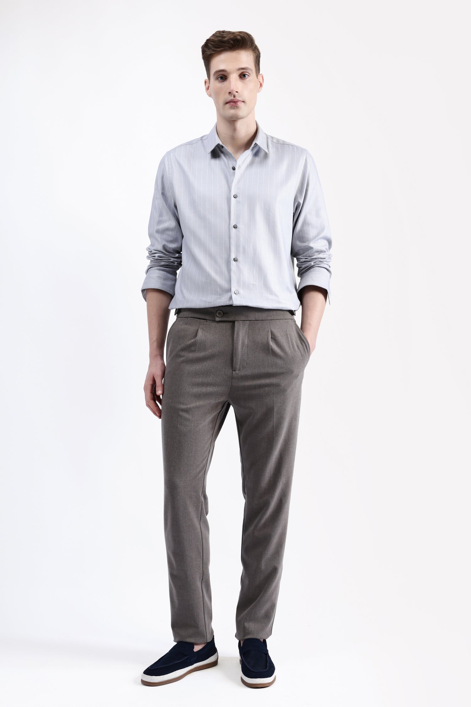 FULL SLEEVES STRIPED SHIRT