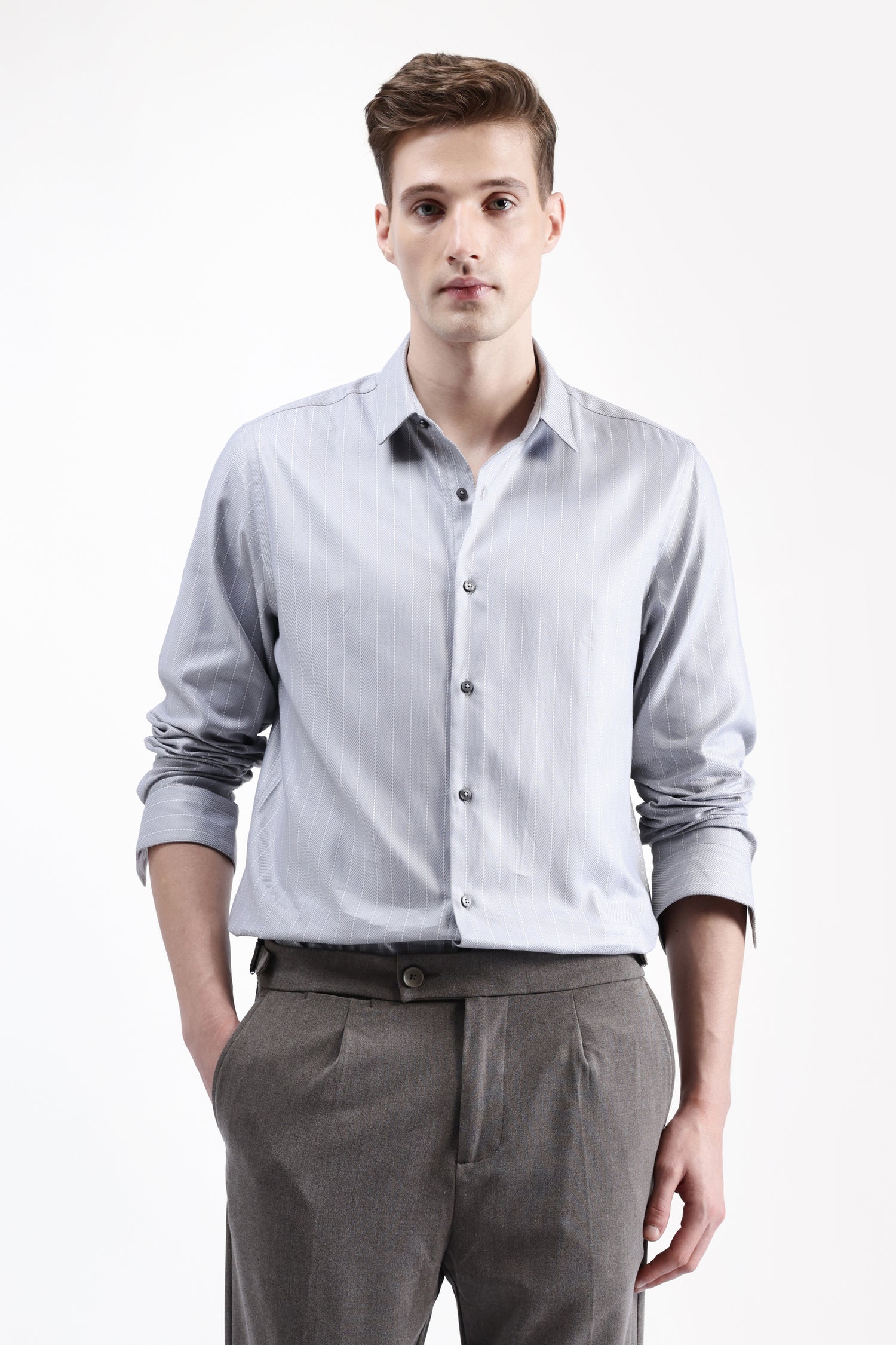 FULL SLEEVES STRIPED SHIRT