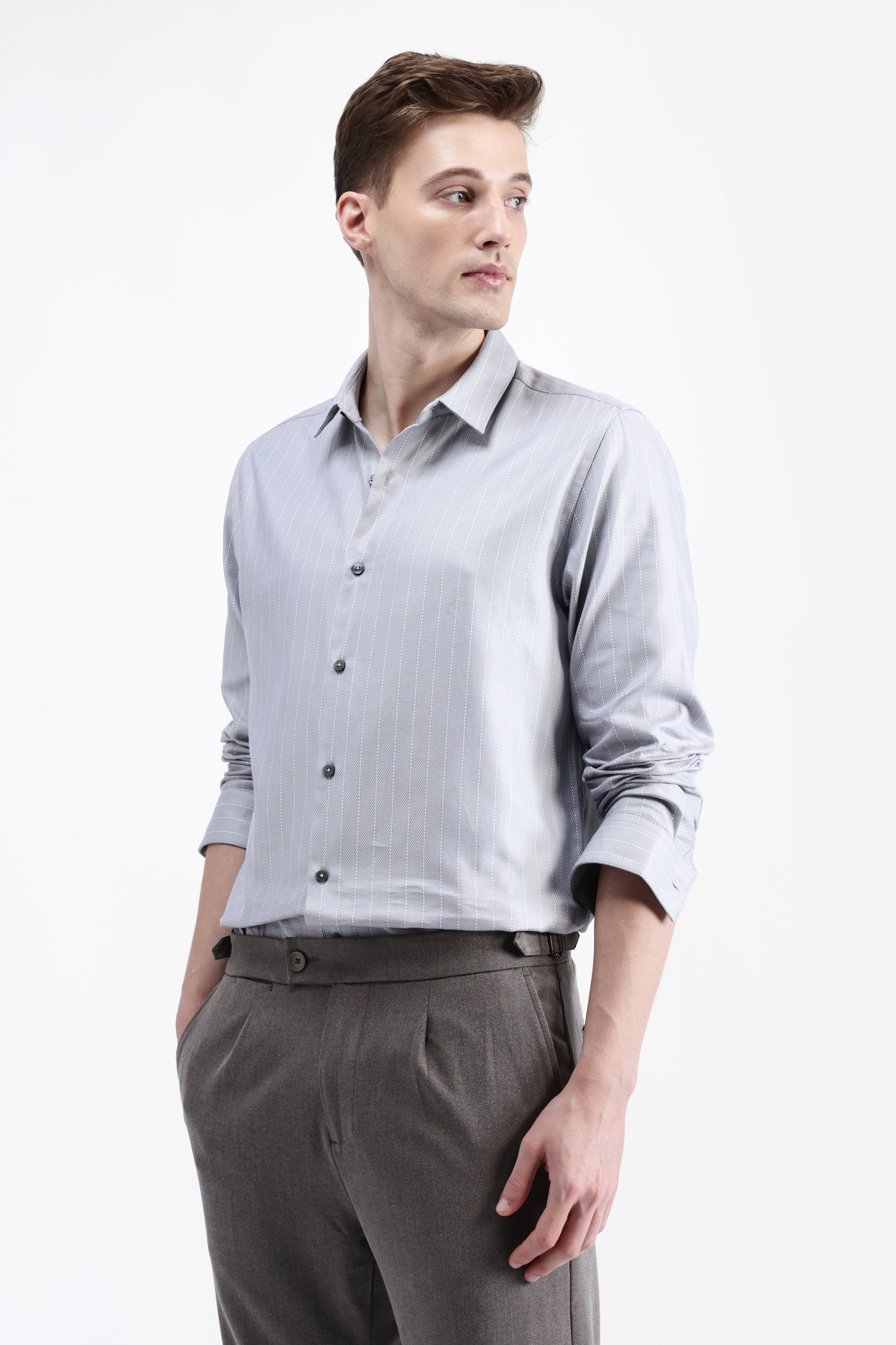 FULL SLEEVES STRIPED SHIRT