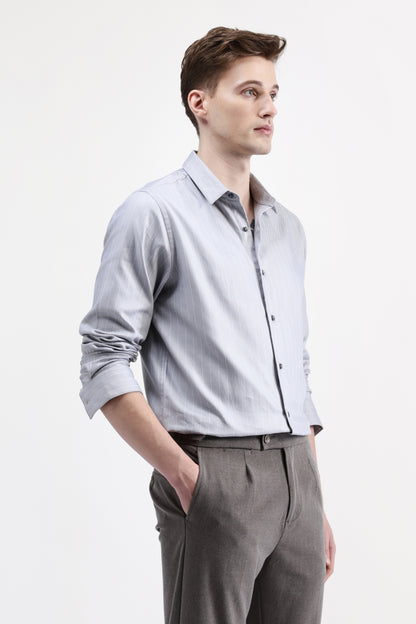 FULL SLEEVES STRIPED SHIRT