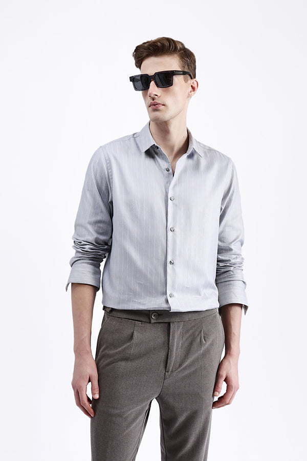 FULL SLEEVES STRIPED SHIRT