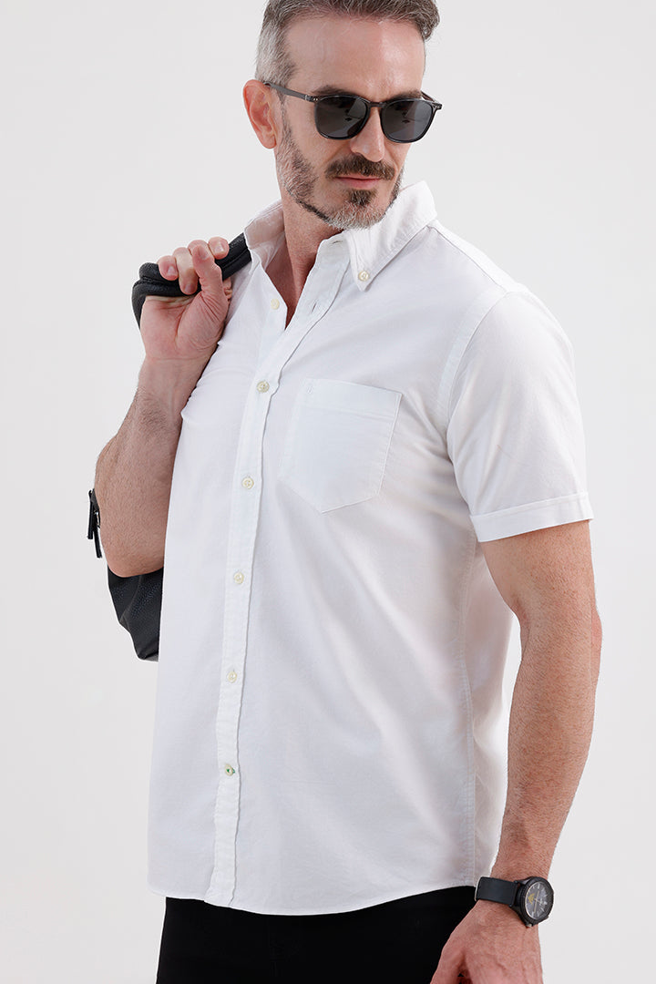 WHITE OXFORD SHIRT