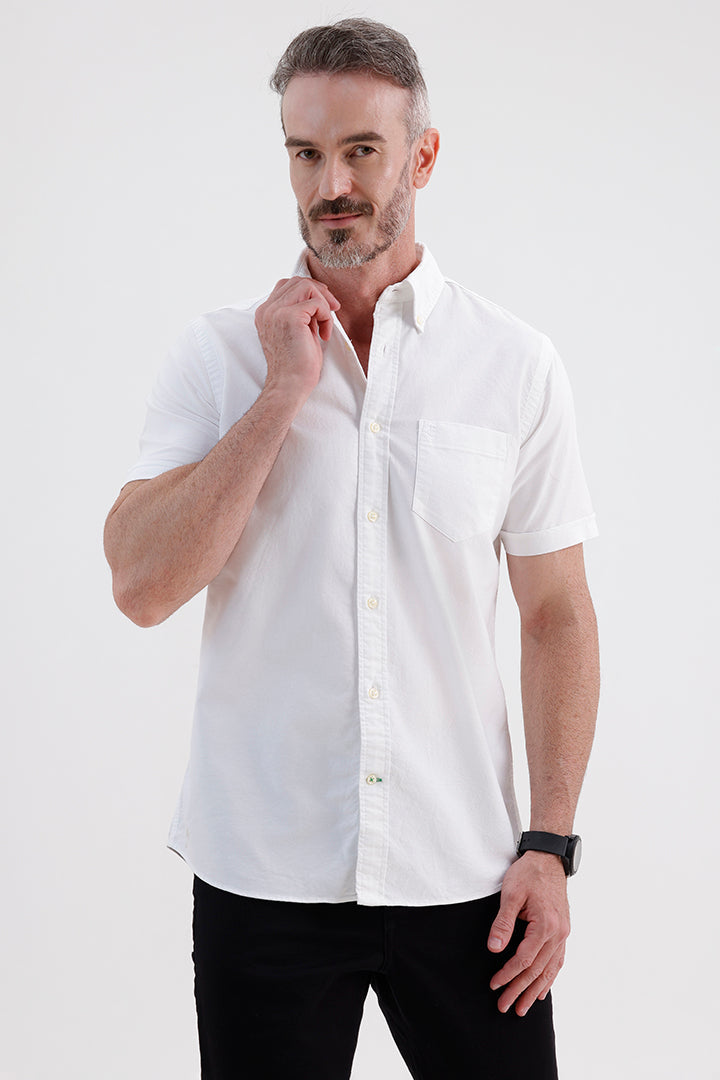 WHITE OXFORD SHIRT