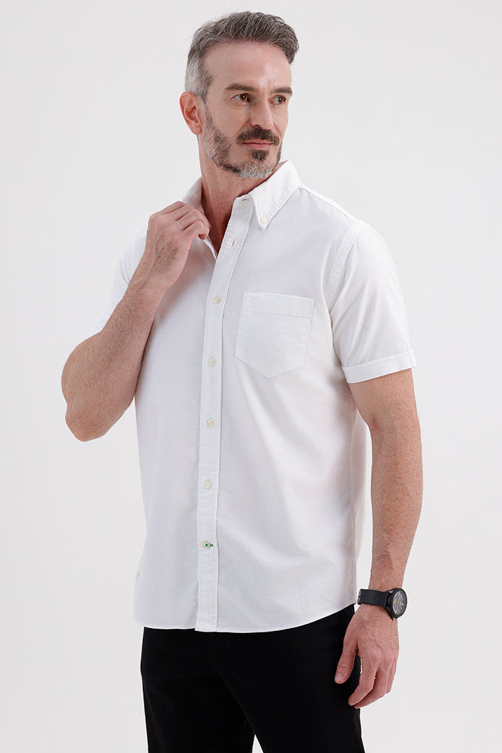 WHITE OXFORD SHIRT