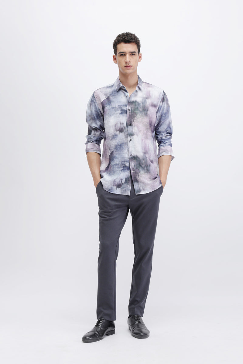 ABSTRACT PRINTED SHIRT