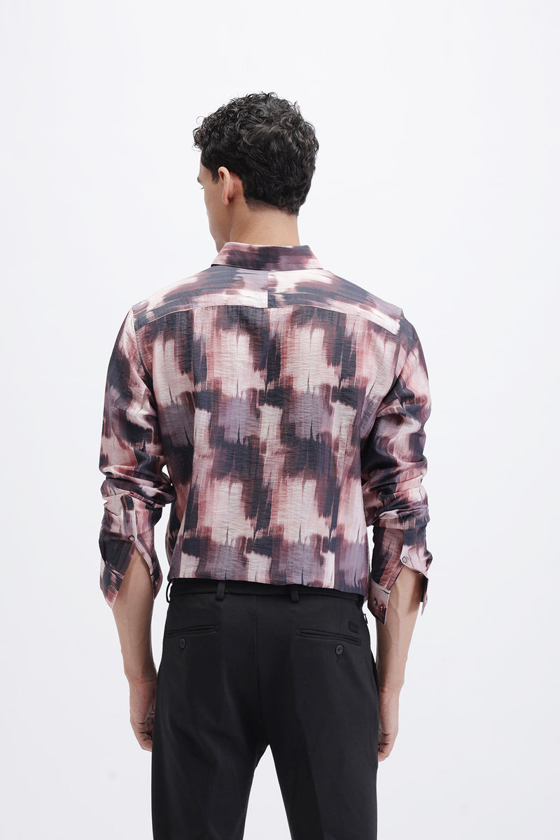 ABSTRACT PRINTED SHIRT
