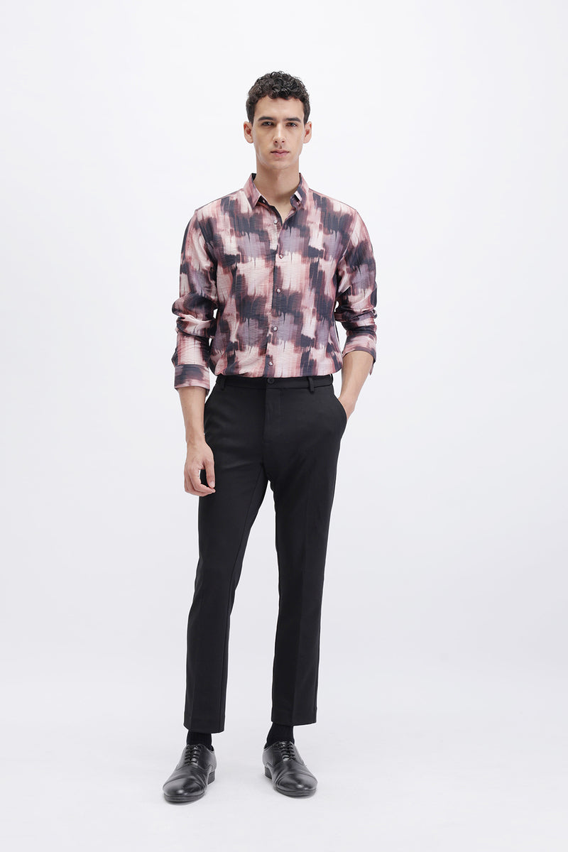ABSTRACT PRINTED SHIRT