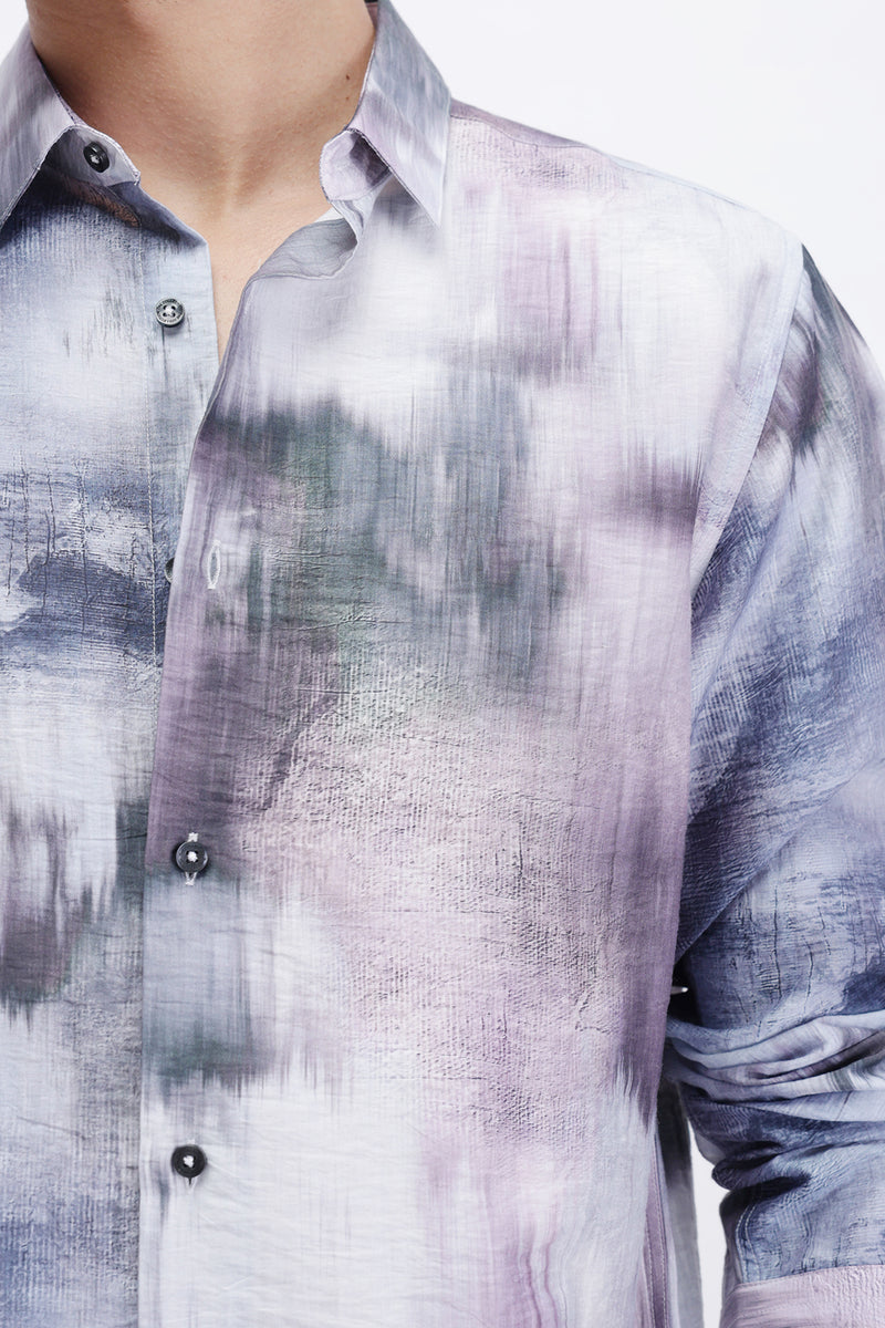ABSTRACT PRINTED SHIRT