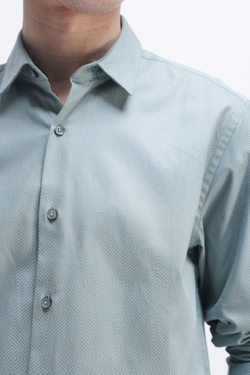 PLAIN TEXTURED SHIRT