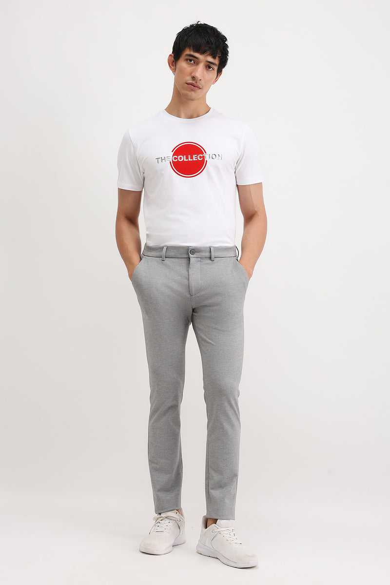 SLIM FIT PLAIN TROUSER