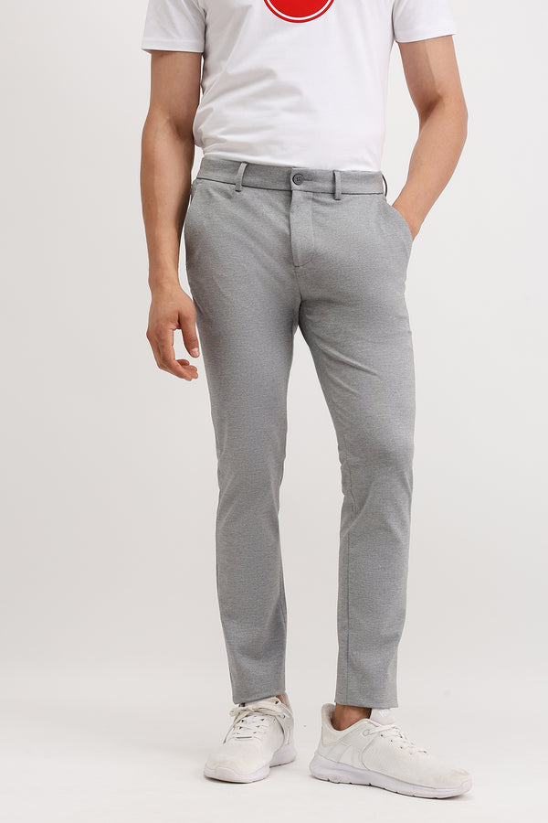 SLIM FIT PLAIN TROUSER