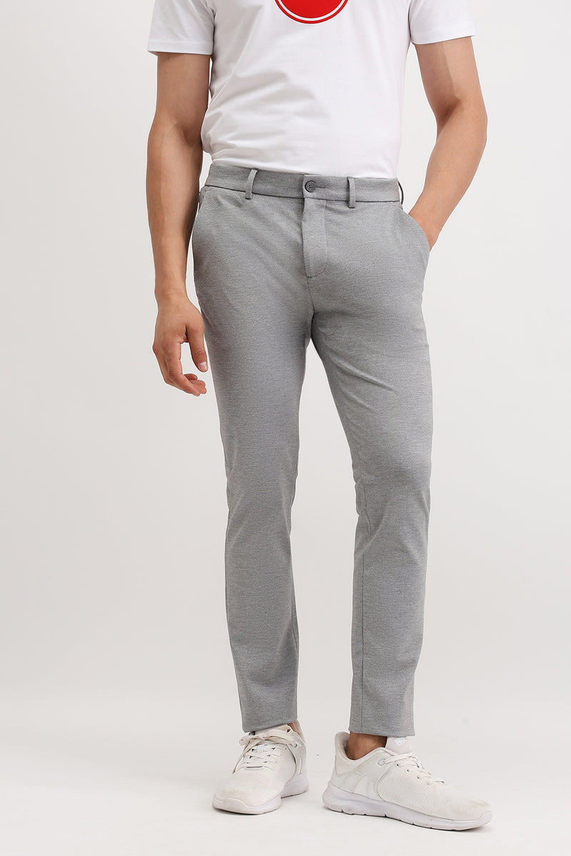 SLIM FIT PLAIN TROUSER