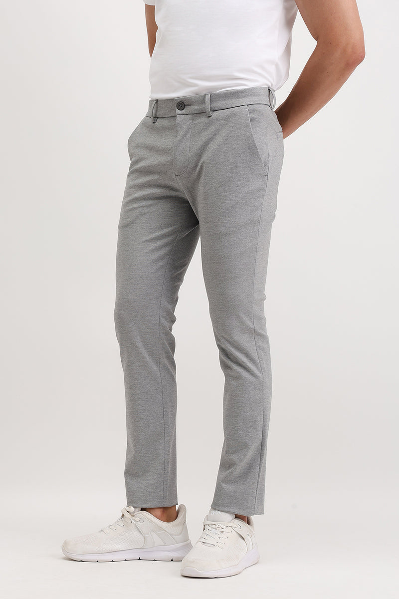 SLIM FIT PLAIN TROUSER