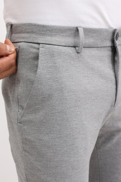 SLIM FIT PLAIN TROUSER
