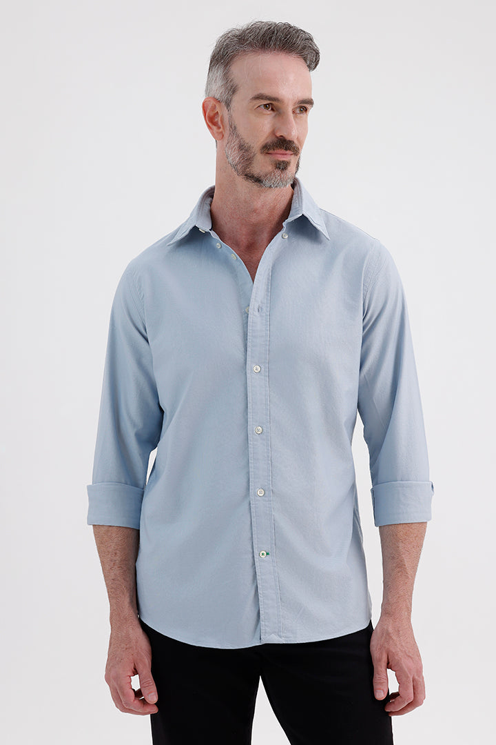 BLUE FOG OXFORD SHIRT