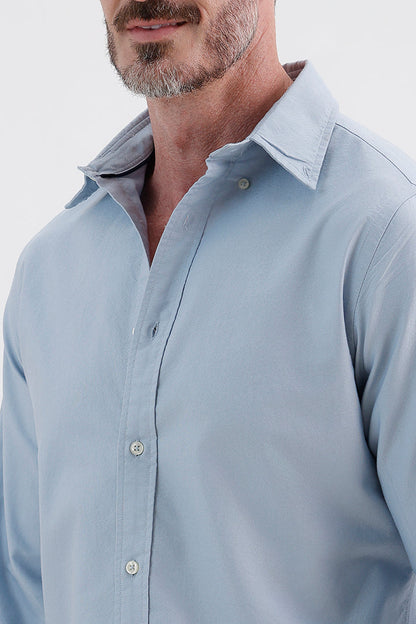 BLUE FOG OXFORD SHIRT