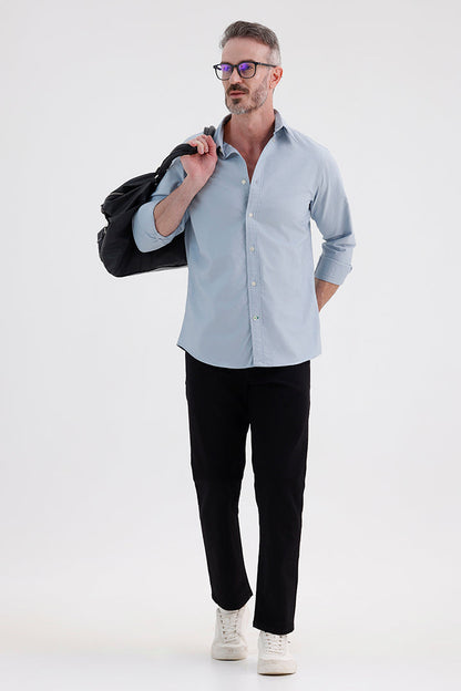 BLUE FOG OXFORD SHIRT