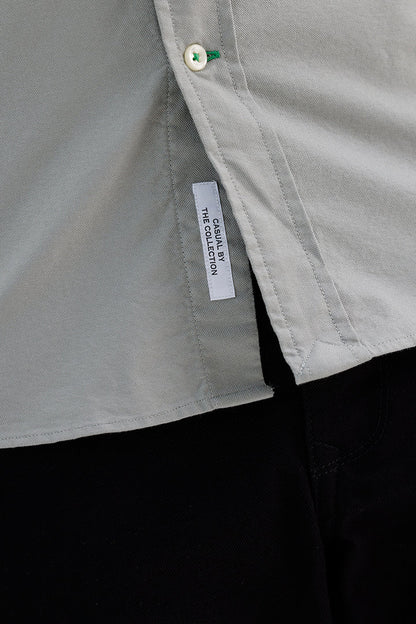 NATURE GREY OXFORD SHIRT