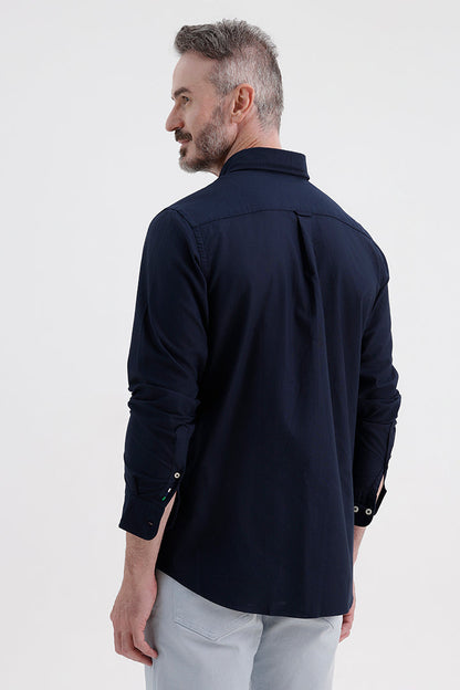 NAVY OXFORD SHIRT