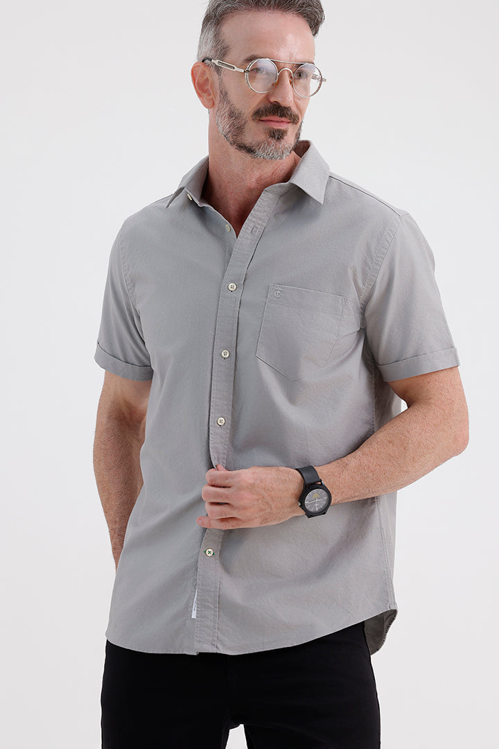 ULTIMATE GREY OXFORD SHIRT