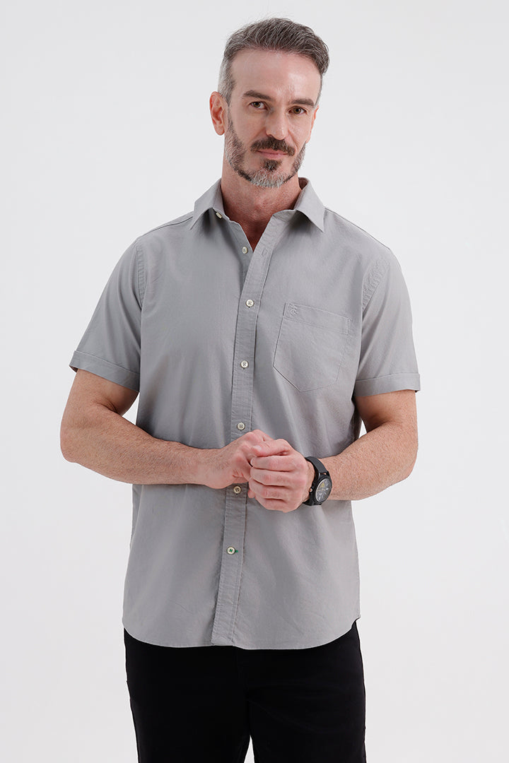 ULTIMATE GREY OXFORD SHIRT