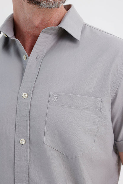 ULTIMATE GREY OXFORD SHIRT