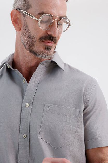 ULTIMATE GREY OXFORD SHIRT