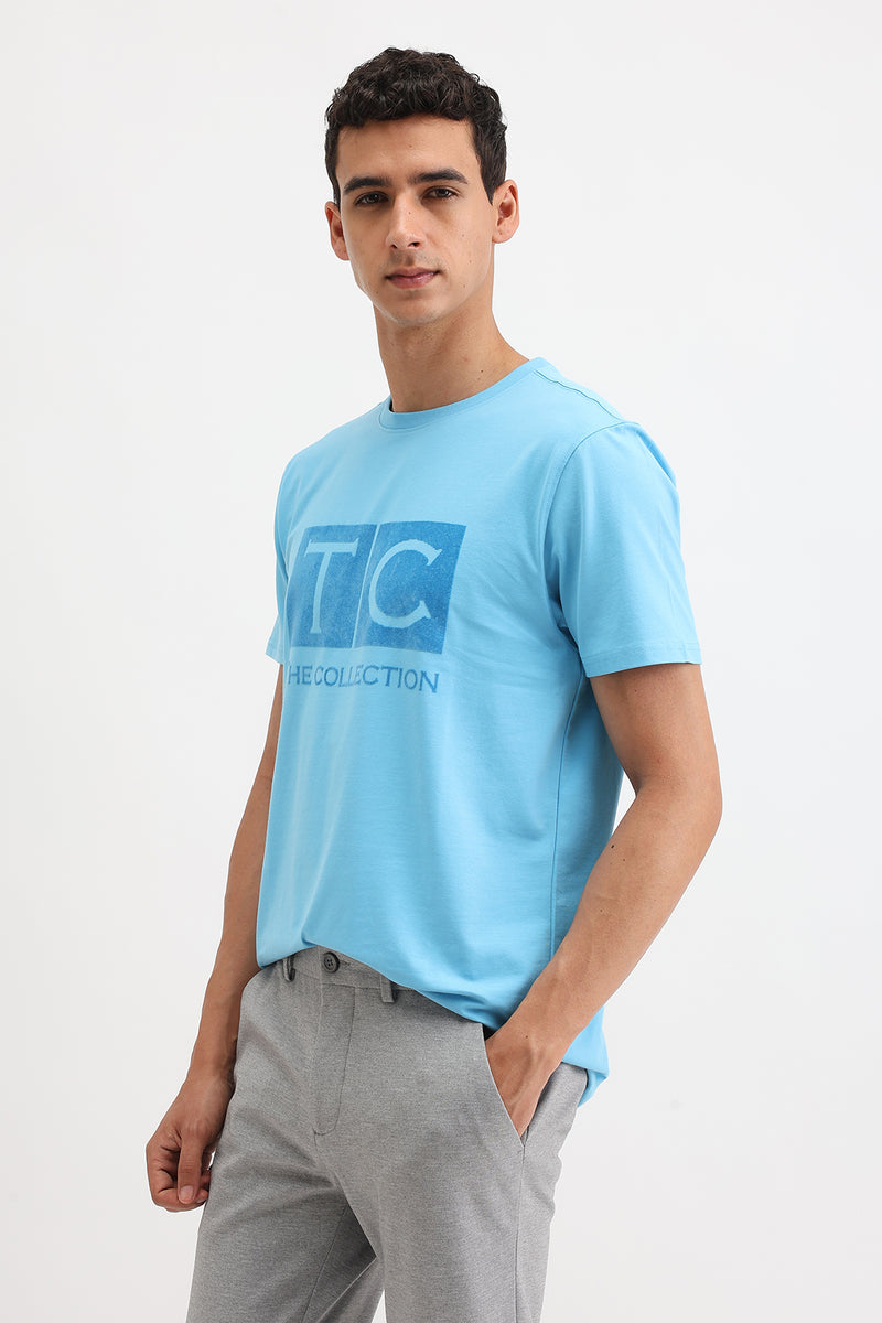 VELVET PRINT T-SHIRT