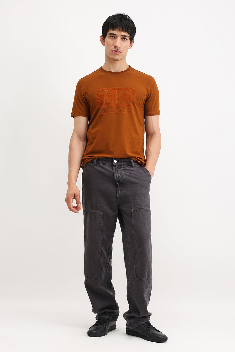 VELVET PRINT T-SHIRT