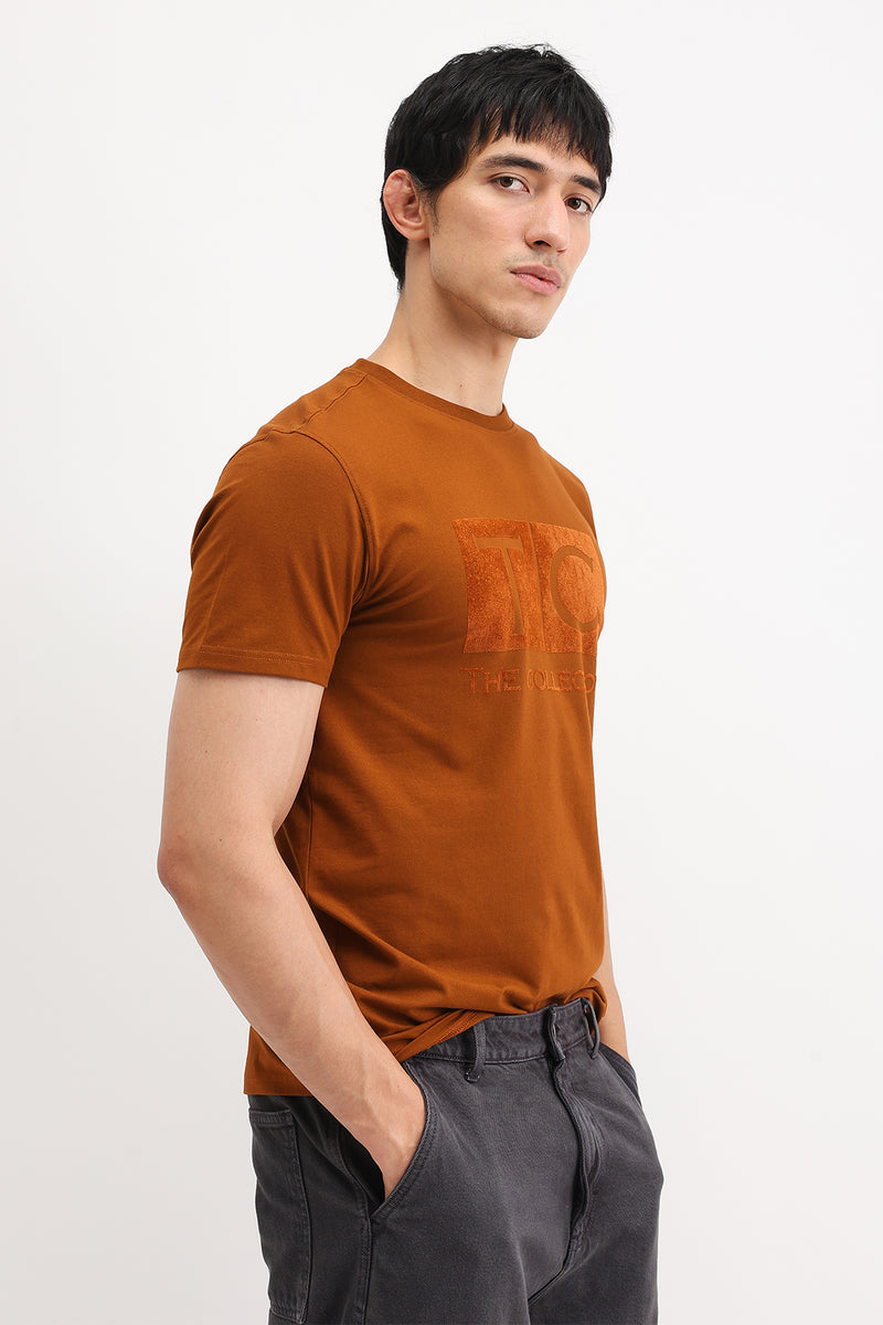 VELVET PRINT T-SHIRT