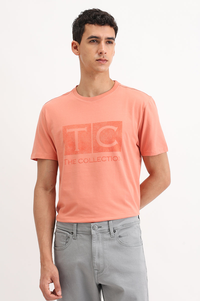 VELVET PRINT T-SHIRT