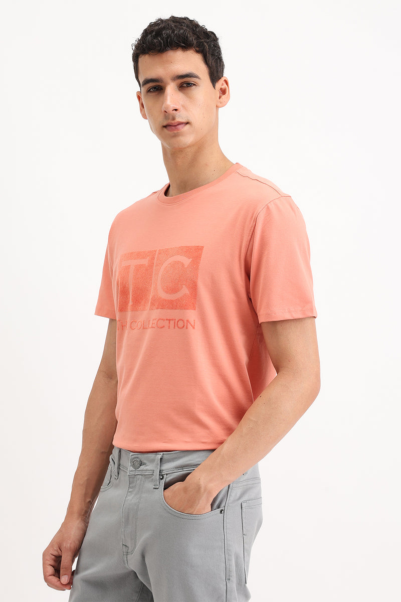 VELVET PRINT T-SHIRT