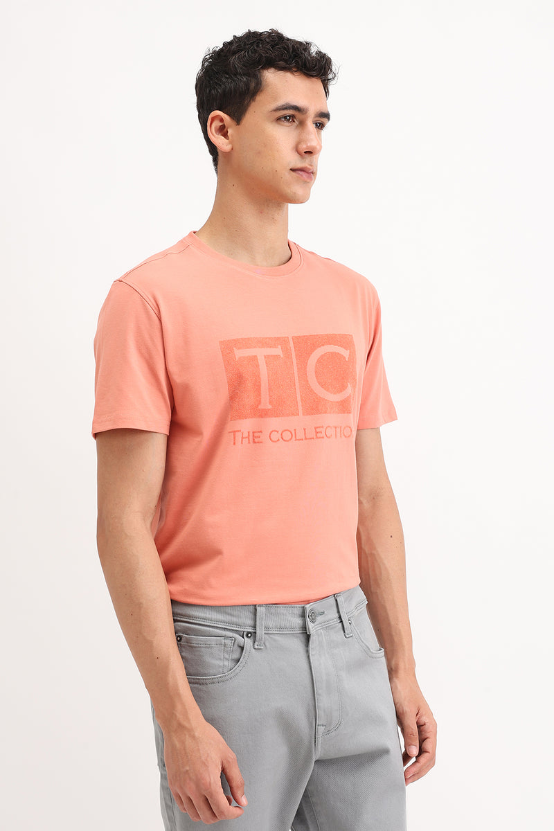 VELVET PRINT T-SHIRT