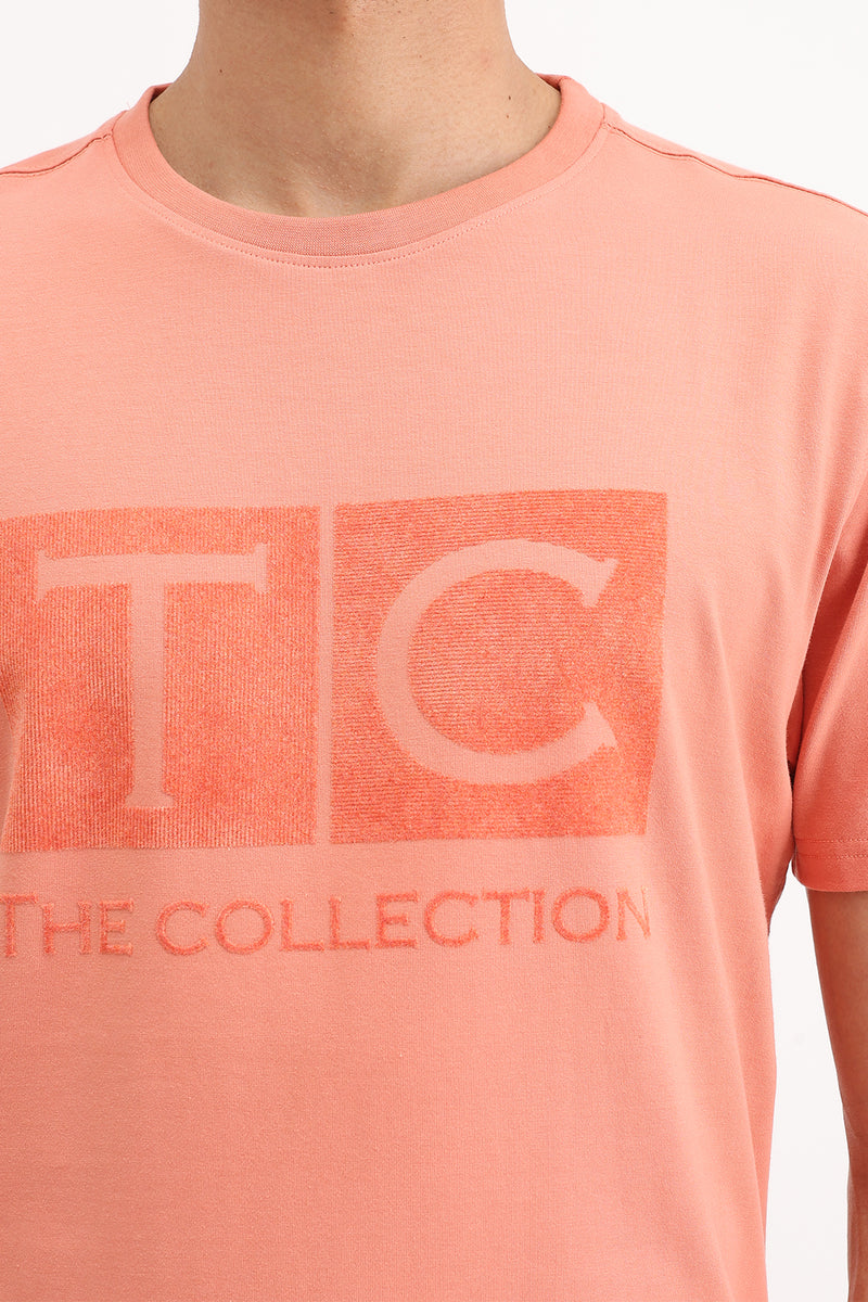 VELVET PRINT T-SHIRT