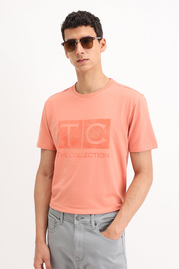 VELVET PRINT T-SHIRT