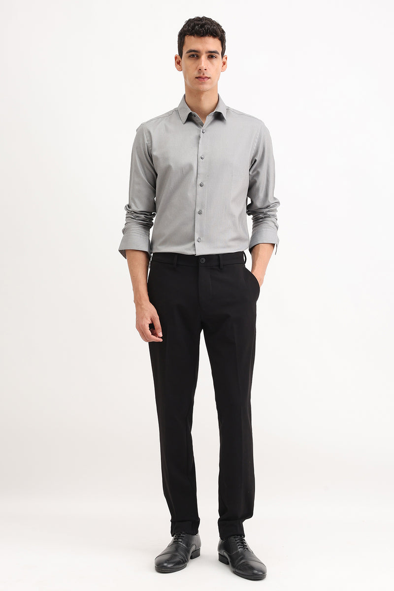 FULL SLEEVES DOBBY SHIRT