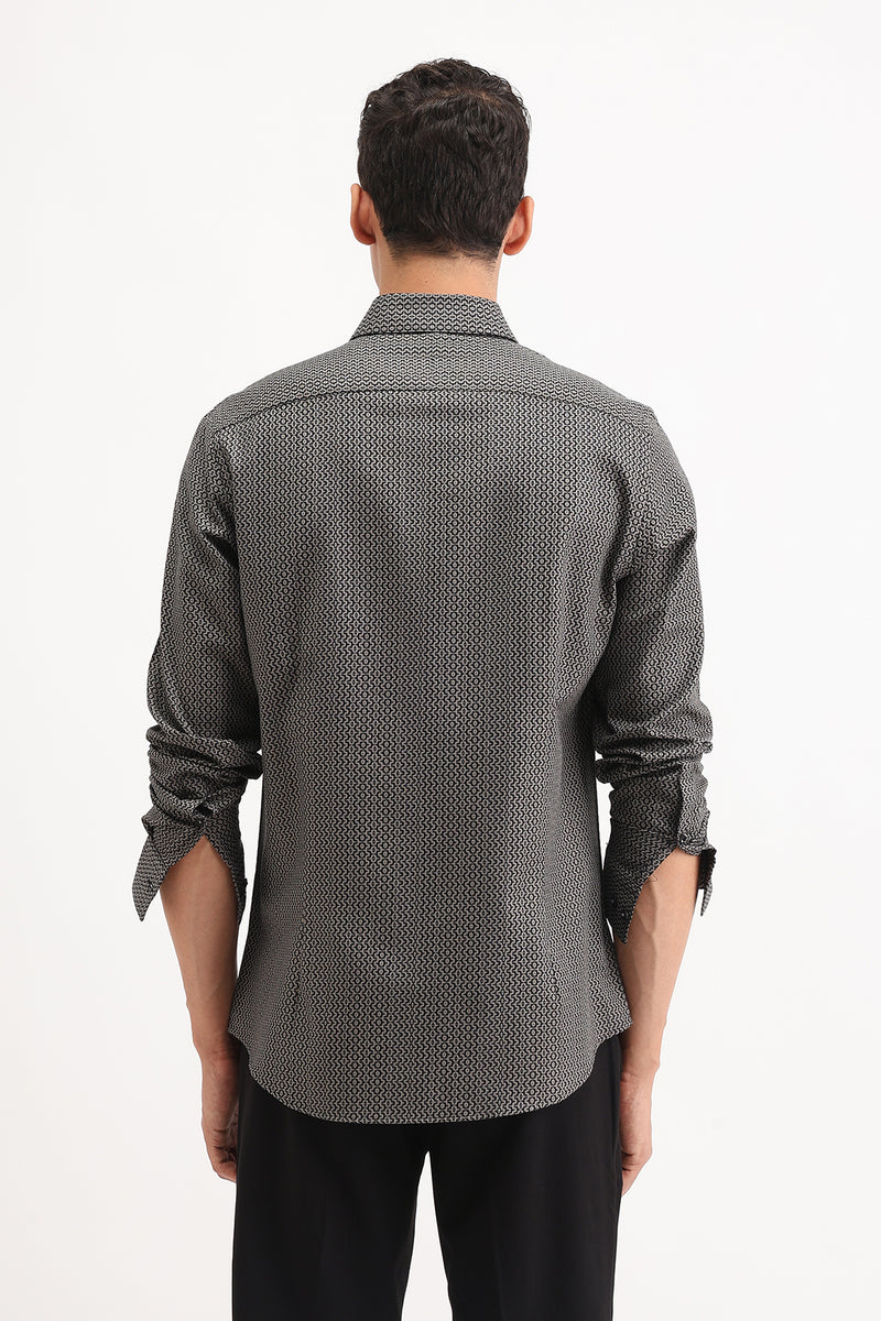 FULL SLEEVES PRINTED SHIRT