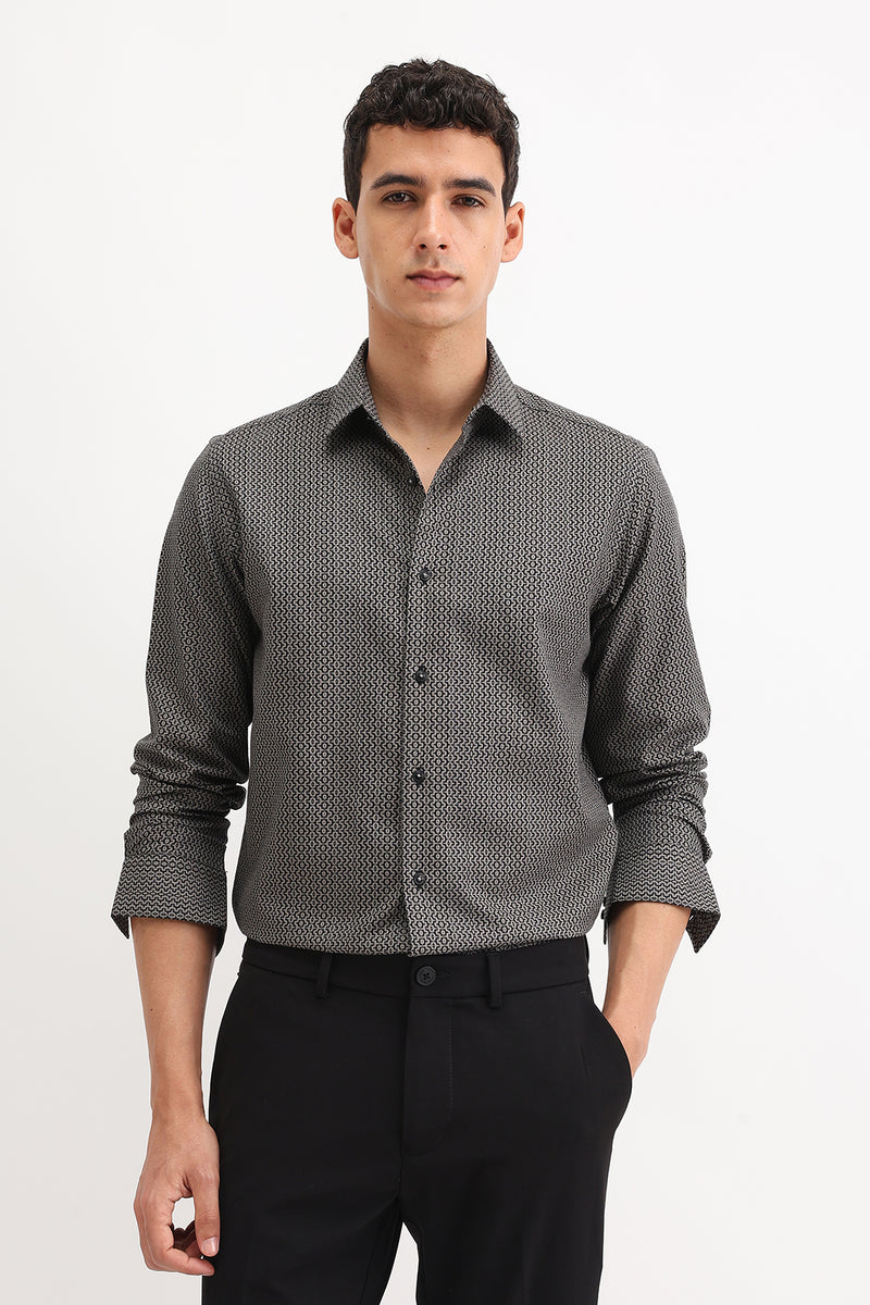 FULL SLEEVES PRINTED SHIRT