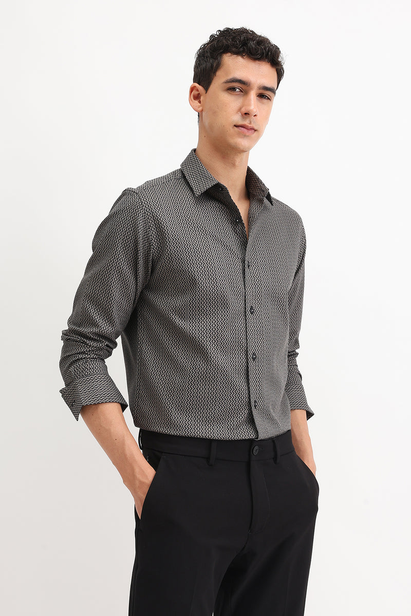 FULL SLEEVES PRINTED SHIRT