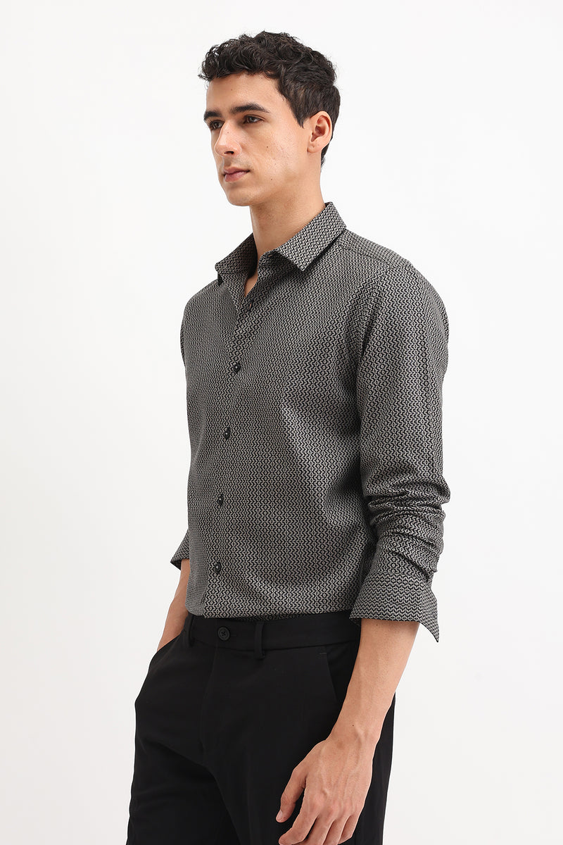 FULL SLEEVES PRINTED SHIRT