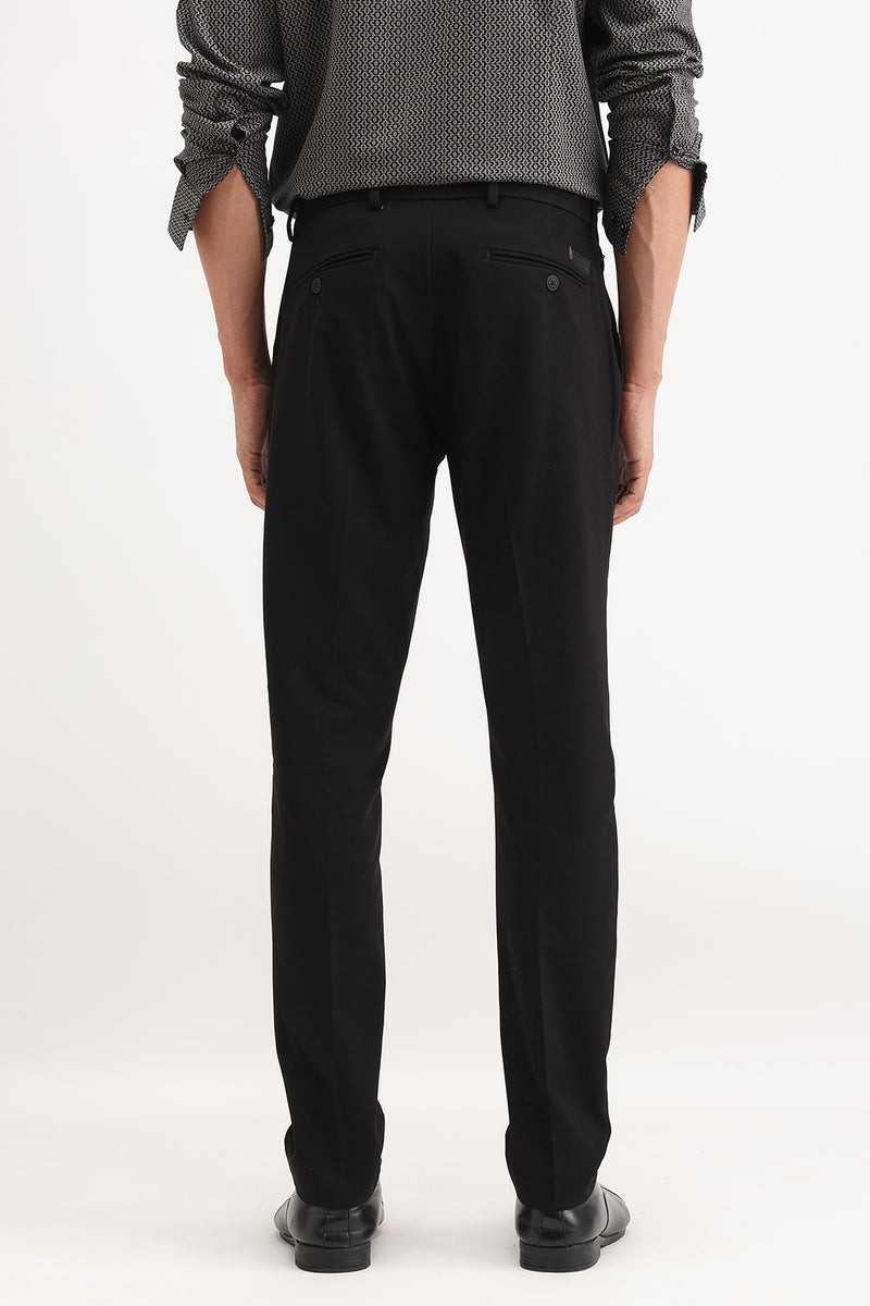 SLIM FIT CASUAL TROUSER