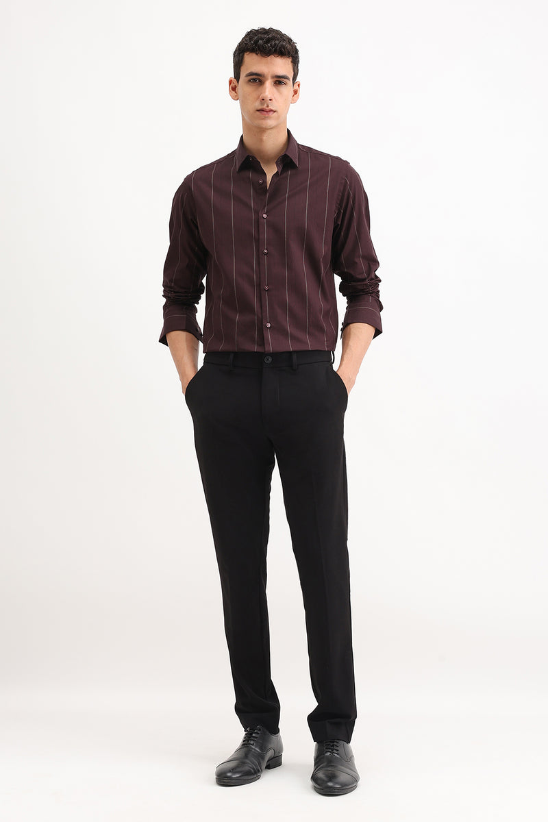 STRIPED SLIM FIT SHIRT