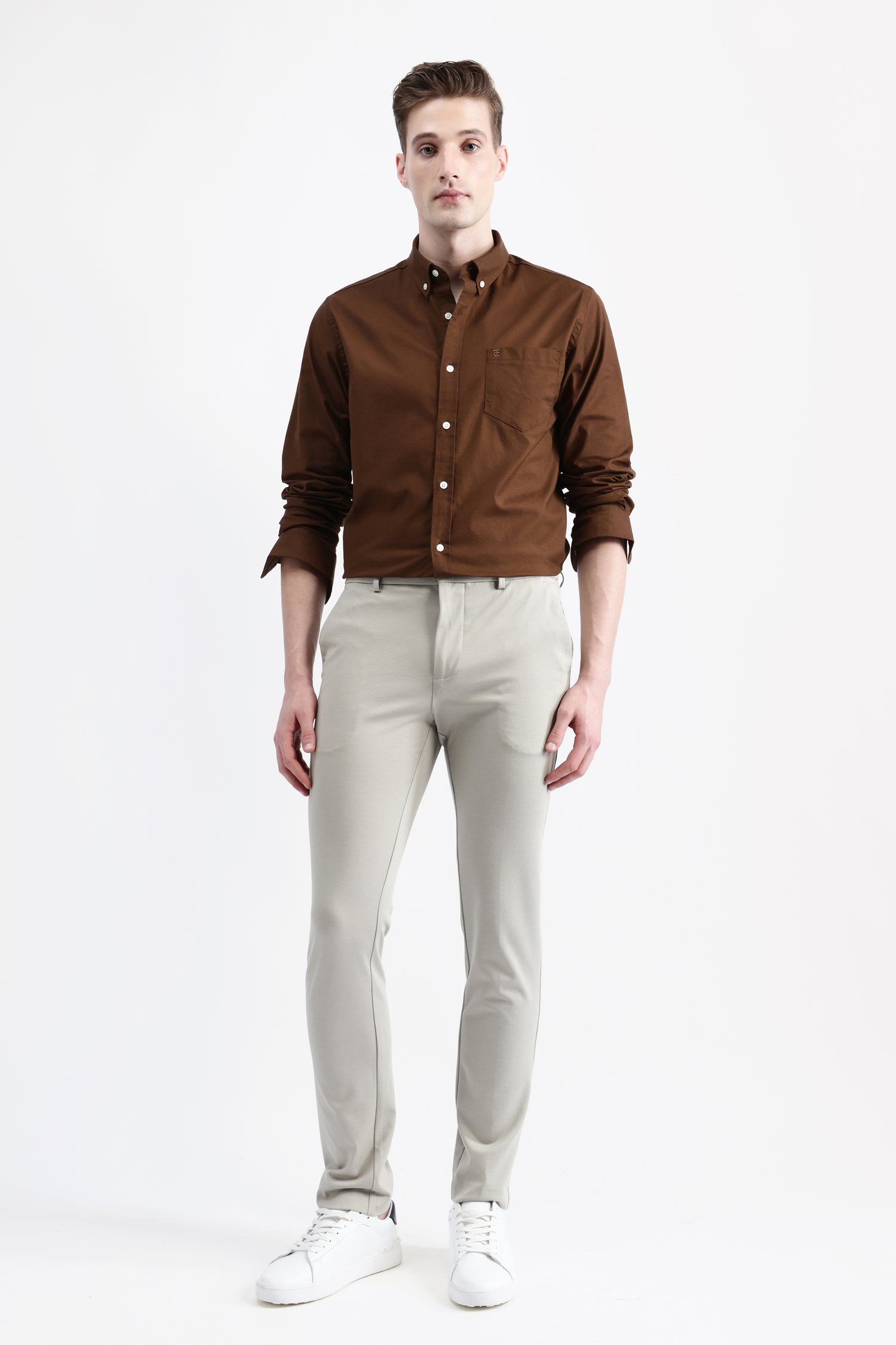 FULL SLEEVES SOLID SHIRT