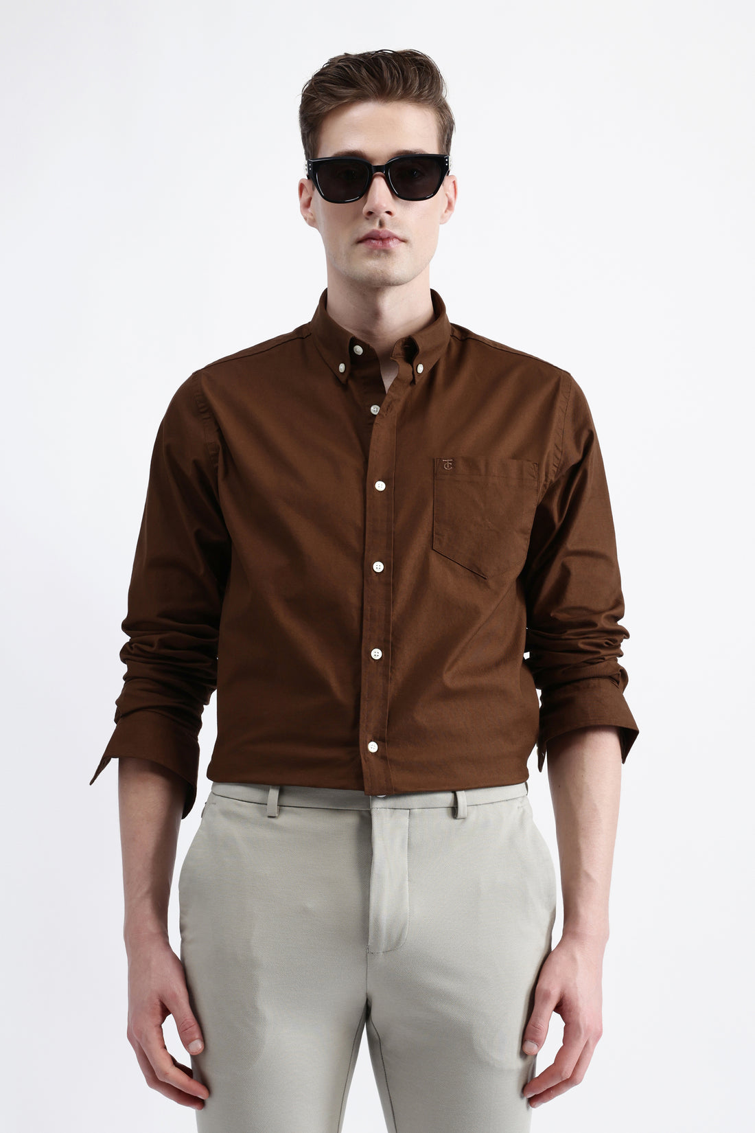 FULL SLEEVES SOLID SHIRT