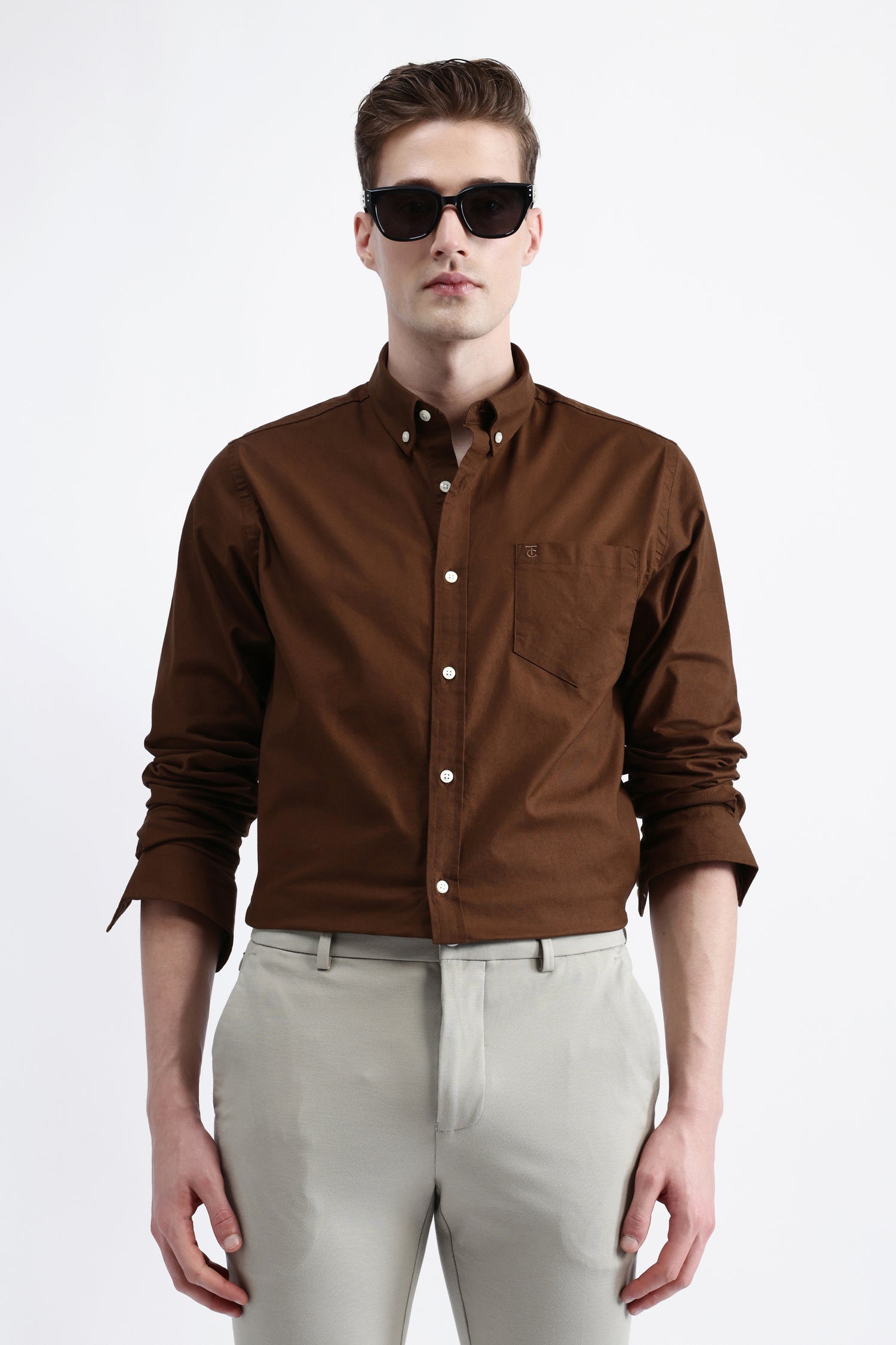 FULL SLEEVES SOLID SHIRT