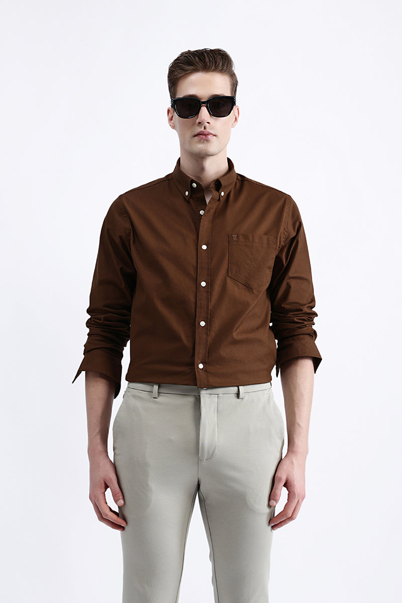 FULL SLEEVES SOLID SHIRT