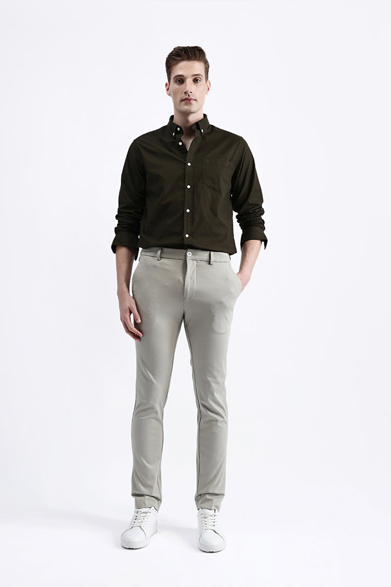 FULL SLEEVES SOLID SHIRT