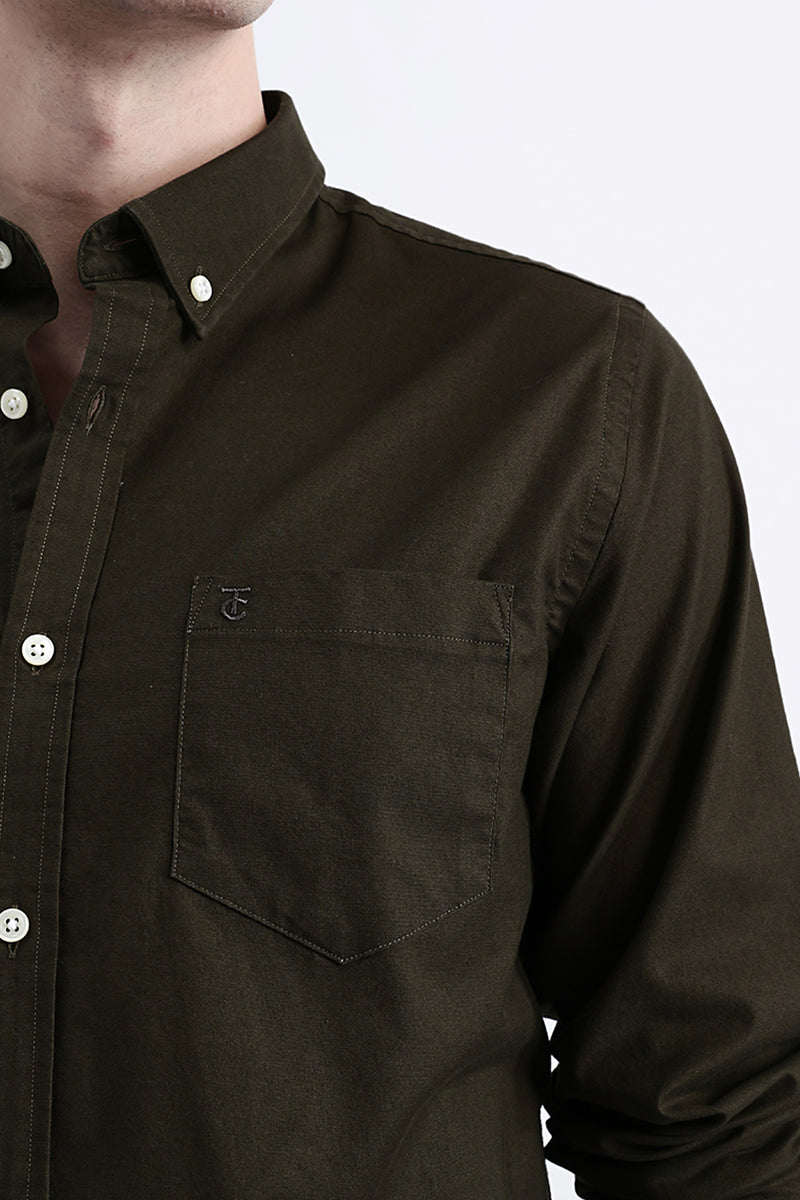 FULL SLEEVES SOLID SHIRT