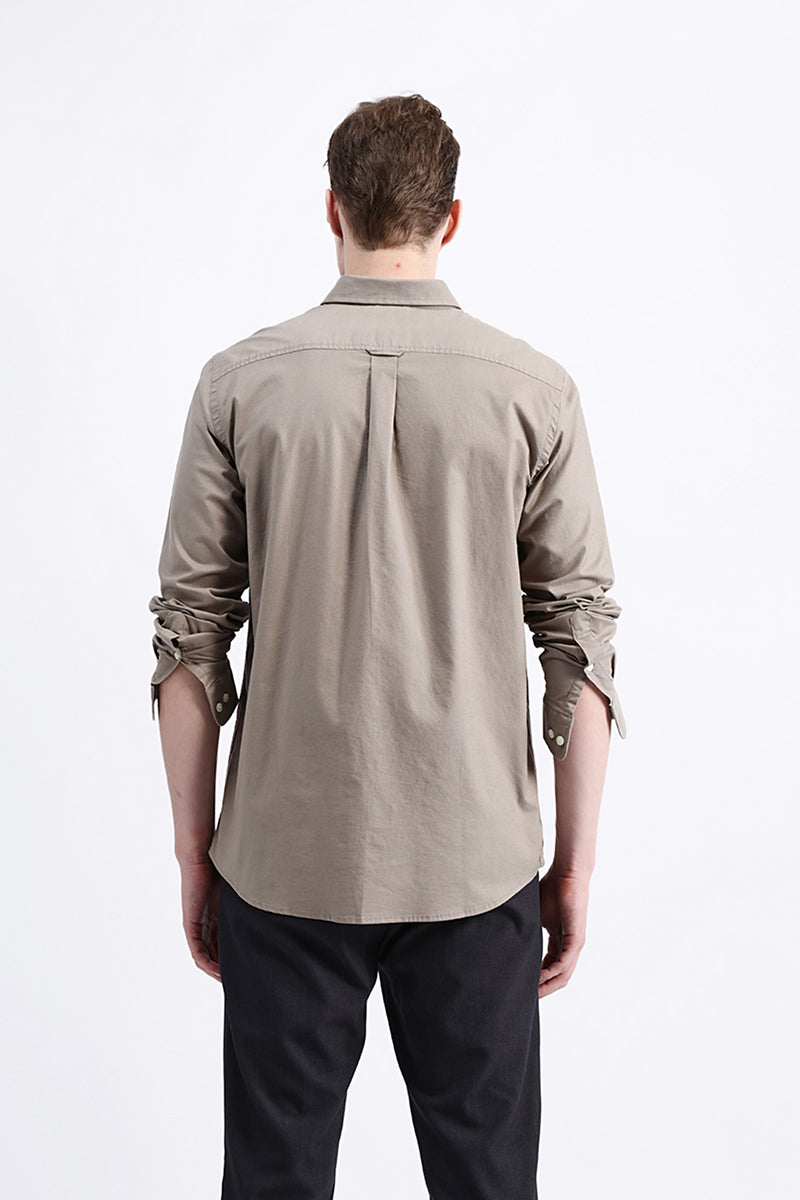 FULL SLEEVES SOLID SHIRT